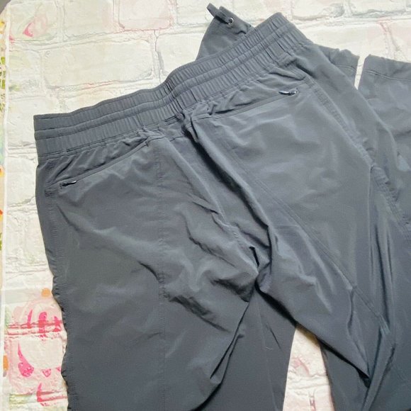 Athleta Women Gray Size 8 La Ruched Active lounge - Picture 9 of 12